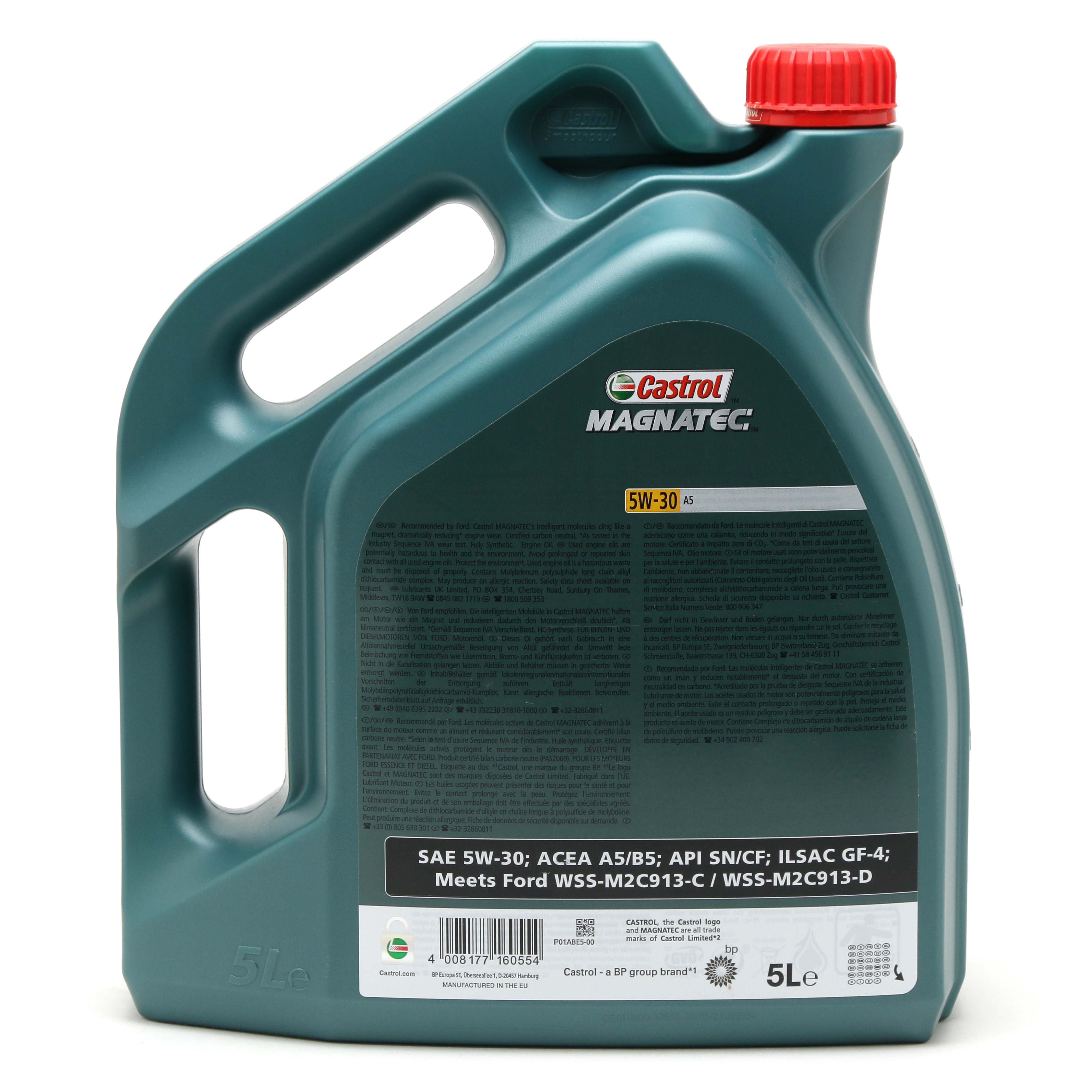 Castrol Magnatec (ex. professional) A5 5W-30 Ford Motoröl 5l
